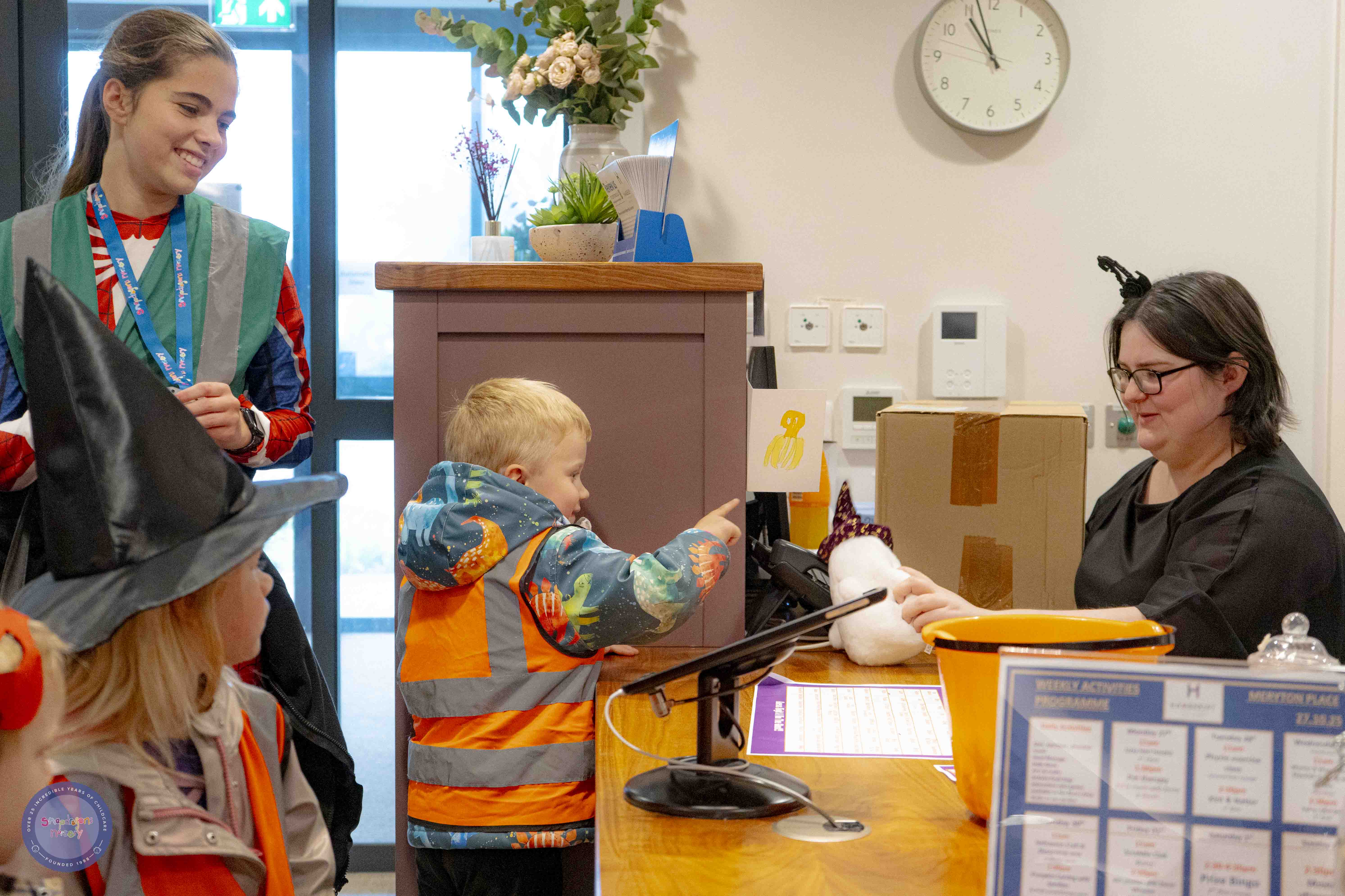 Thumbnail photo for Halloween Care Home Visit 2025