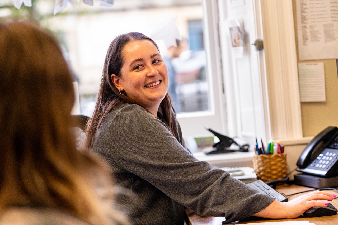 Photo of Verity, Admissions Co-ordinator